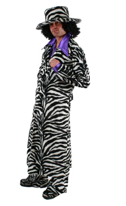 Pimp Zebra-Ex Rental Costume €45.00 – CostumeCorner.ie